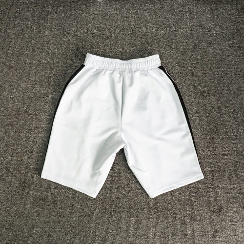 unisex embroidery casual Shorts white 4506