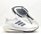 Ultra Boost 21 White blue