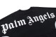 Men's casual cotton Alphabet Print Long sleeve Pullover Tops Casual Round Neck Sweatshirt black 682