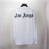 Men's casual cotton Alphabet Print Long sleeve Pullover Tops Casual Round Neck Sweatshirt white 7016