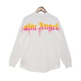 Men's casual cotton Alphabet Print Long sleeve Pullover Tops Casual Round Neck Sweatshirt white 7036