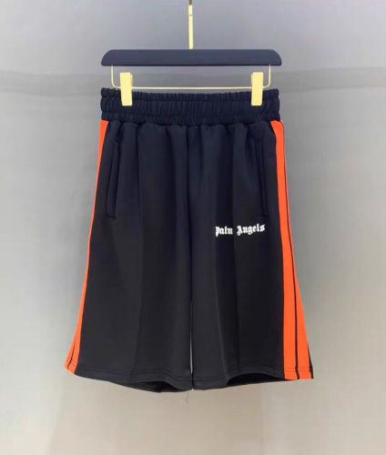 Men's Print casual Shorts black Orange 4512
