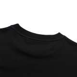 23SS adult Cotton casual Alphabet print short sleeved Crewneck t shirt Crewneck t black 2087