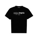 Summer adult casual Prints Logo Short sleeves T-shirt Black 3103