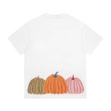 YK pumpkin 23SS adult 100% Cotton casual Print short sleeved Crewneck t shirt Tees Clothing oversized