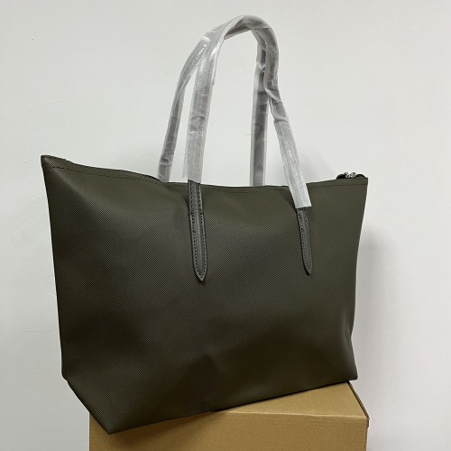 Women's L.12.12 Concept Zip Tote Bag army green