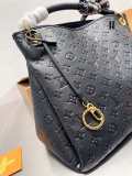 original womens Artsy Monogram Empreinte (Without Accessories) MM Bleu Infini Totes