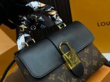 original womens Locky Monogram BB Noir Shoulder and Cross Body Bags