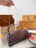 original womens Eva Monogram Brown Chain Bags and Clutches
