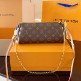 original womens Eva Monogram Brown Chain Bags and Clutches