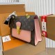 original womens Victoire Monogram pink Chain Bags and Clutches