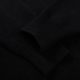 Men's casual cotton Alphabet jacquard Pocket Long sleeve Hoodie black 101