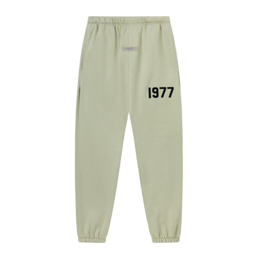 Men's casual print pants light green FG308