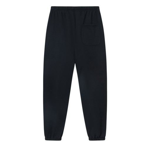 Men's casual print pants black FG308