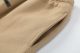 Men's casual jacquard Drawstring pocket pants brown FG309