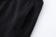 Men's casual print Drawstring pocket pants black 003