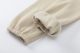 Men's casual print Drawstring pocket pants apricot FG305