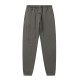 Men's casual jacquard Drawstring pocket pants grey FG309