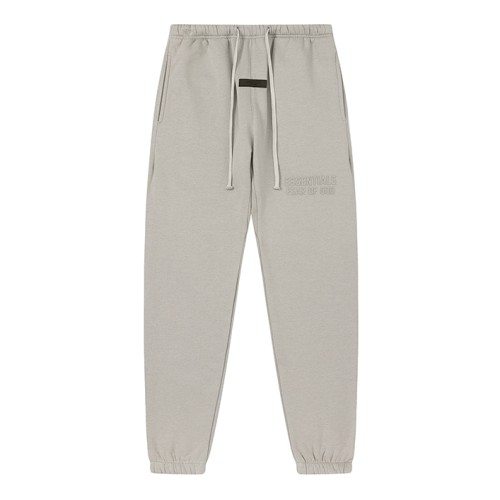 Men's casual Print  Drawstring pocket pants grey FG-311