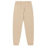 Men's casual Print  Drawstring pocket pants apricot FG-311