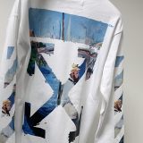 Monet Oil Painting Crew Neck Sweater