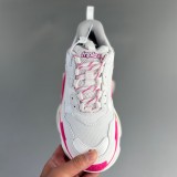 Triple S Fluo Pink White (Women's)