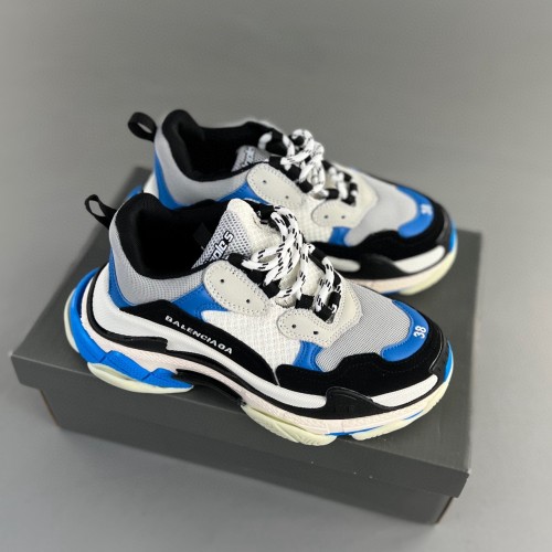 Triple S Black Blue