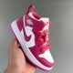 high top kid shoes Pink