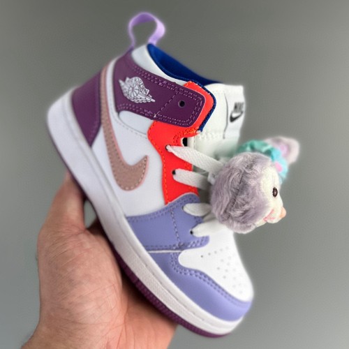 high top kid shoes purple