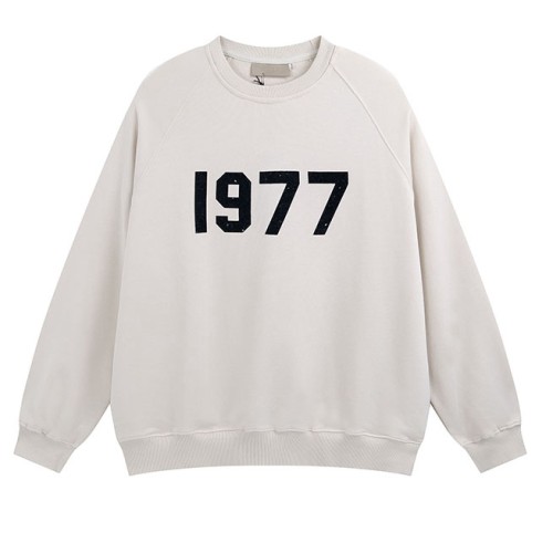 Men's casual cotton Alphabet Print Long sleeve Sweatshirt apricot 2219