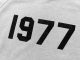 Men's casual cotton Alphabet Print Long sleeve Sweatshirt grey 2219
