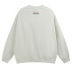 Men's casual cotton Alphabet Print Long sleeve Sweatshirt white 2219