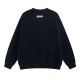 Men's casual cotton Alphabet Print Long sleeve Sweatshirt black 2219