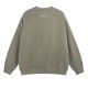 Men's casual cotton Alphabet Print Long sleeve Sweatshirt brown 2219