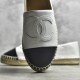 Women's leather canvas shoes white black