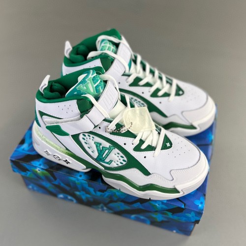 Trainer Sneaker Low White Green