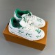 Trainer Sneaker Low White green