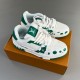 Trainer Sneaker Low White green