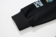 Men's casual cotton Arrow print Long sleeve hoodies black 875