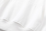 Men's casual cotton Alphabet Print Long sleeve hoodies white 619