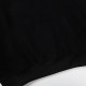 Men's casual cotton Arrow print Long sleeve hoodies black 5088