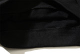Men's casual cotton Arrow print Long sleeve hoodies black 5098