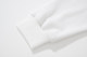 Men's casual cotton Arrow print Long sleeve hoodies White 873