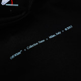 Men's casual cotton Arrow print Long sleeve hoodies black 5088