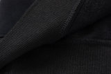 Men's casual cotton Arrow print Long sleeve hoodies black 5121