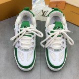 Skate Sneaker White green