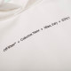 Men's casual cotton Arrow print Long sleeve hoodies white 5125