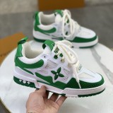 Skate Sneaker White green