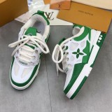 Skate Sneaker White green