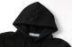 Men's casual cotton Arrow print Long sleeve hoodies black 5120